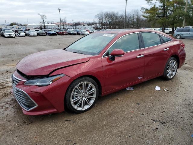 4T1NB1BB2MU002380 - 2021 TOYOTA AVALON LIMITED RED photo 1