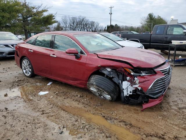 4T1NB1BB2MU002380 - 2021 TOYOTA AVALON LIMITED RED photo 4