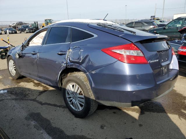 5J6TF3H51CL004181 - 2012 HONDA CROSSTOUR EXL BLUE photo 2