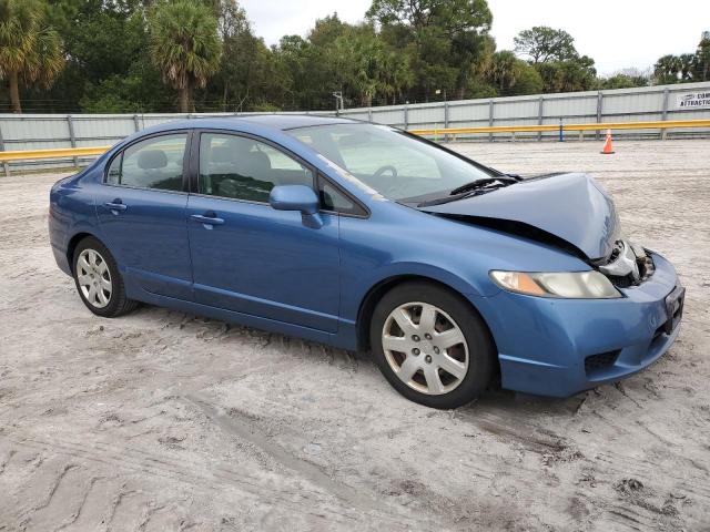 2HGFA1F55AH322714 - 2010 HONDA CIVIC LX BLUE photo 4