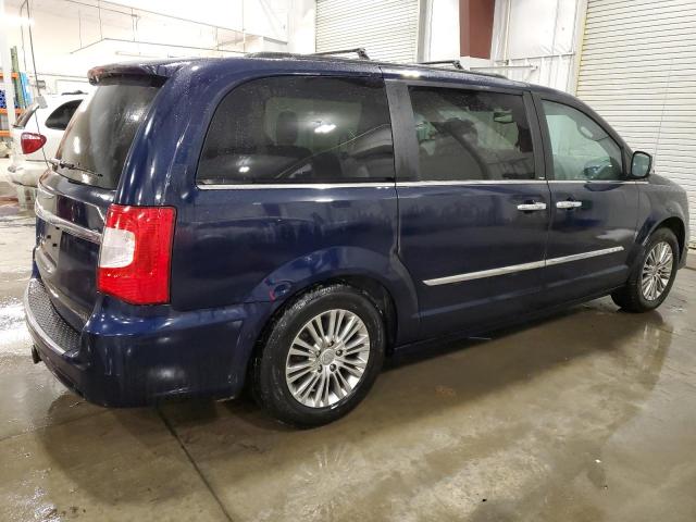 2C4RC1CG0DR810365 - 2013 CHRYSLER TOWN & COU TOURING L BLUE photo 3