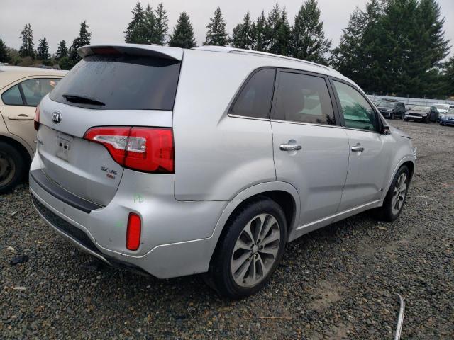 5XYKWDA79EG432663 - 2014 KIA SORENTO SX SILVER photo 3