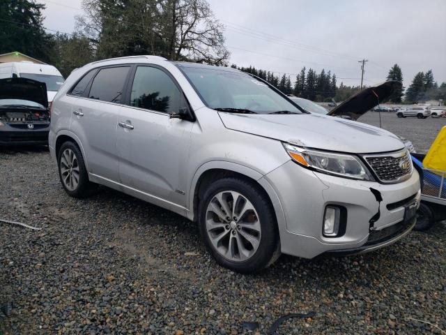 5XYKWDA79EG432663 - 2014 KIA SORENTO SX SILVER photo 4