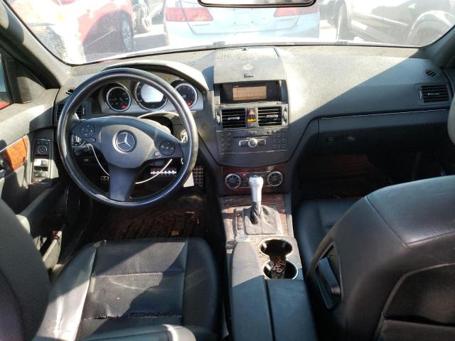 WDDGF54X19F223987 - 2009 MERCEDES-BENZ C 300 WHITE photo 8