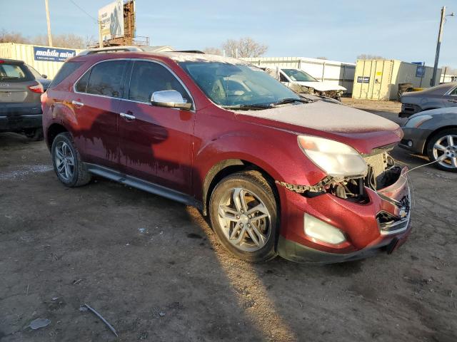 2GNFLGE35H6138186 - 2017 CHEVROLET EQUINOX PREMIER BURGUNDY photo 4