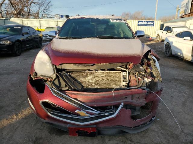 2GNFLGE35H6138186 - 2017 CHEVROLET EQUINOX PREMIER BURGUNDY photo 5