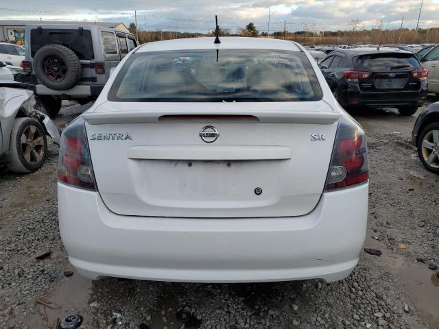 3N1AB6AP7CL624191 - 2012 NISSAN SENTRA 2.0 WHITE photo 6