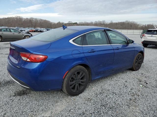 1C3CCCAB2HN508205 - 2017 CHRYSLER 200 LIMITED BLUE photo 3