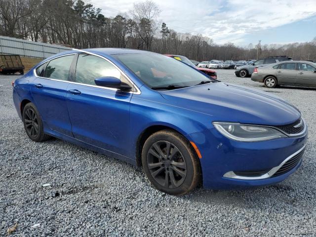 1C3CCCAB2HN508205 - 2017 CHRYSLER 200 LIMITED BLUE photo 4