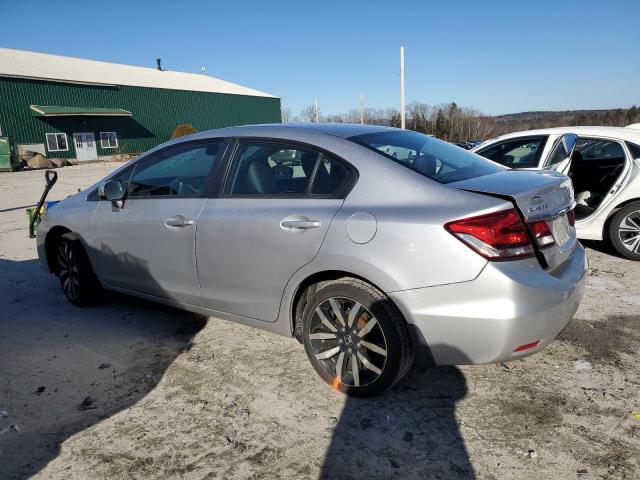 19XFB2F95FE241610 - 2015 HONDA CIVIC EXL ნაცრისფერი ფოტო 2