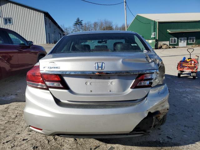19XFB2F95FE241610 - 2015 HONDA CIVIC EXL ნაცრისფერი ფოტო 6