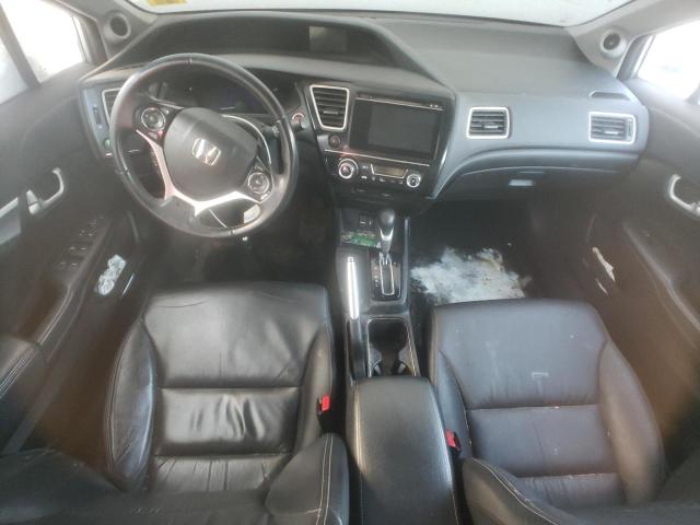 19XFB2F95FE241610 - 2015 HONDA CIVIC EXL ნაცრისფერი ფოტო 8