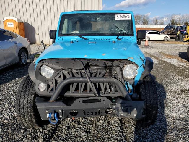 1C4BJWDG7HL565629 - 2017 JEEP WRANGLER U SPORT ლურჯი ფოტო 5