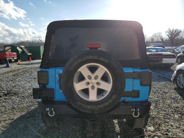 1C4BJWDG7HL565629 - 2017 JEEP WRANGLER U SPORT ლურჯი ფოტო 6