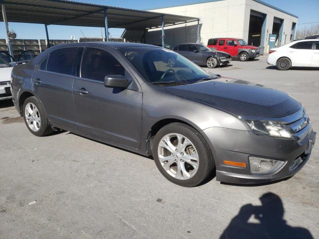 3FAHP0HA1CR327013 - 2012 FORD FUSION SE GRAY photo 4