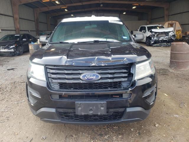 1FM5K8ARXHGB47307 - 2017 FORD EXPLORER P BLACK photo 5