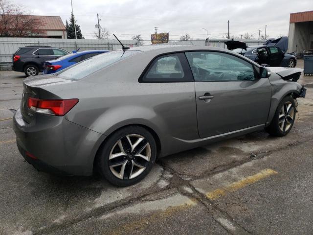 KNAFW6A38A5159192 - 2010 KIA FORTE SX GRAY photo 3