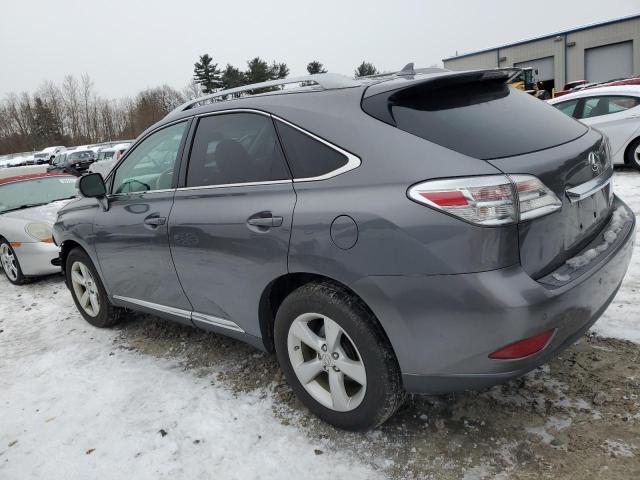 2T2BK1BA3CC121643 - 2012 LEXUS RX 350 GRAY photo 2