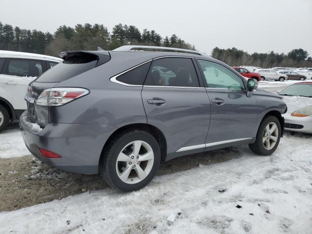 2T2BK1BA3CC121643 - 2012 LEXUS RX 350 GRAY photo 3