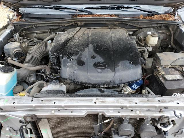 3TMJU4GN9FM189903 - 2015 TOYOTA TACOMA DOUBLE CAB PRERUNNER SILVER photo 11