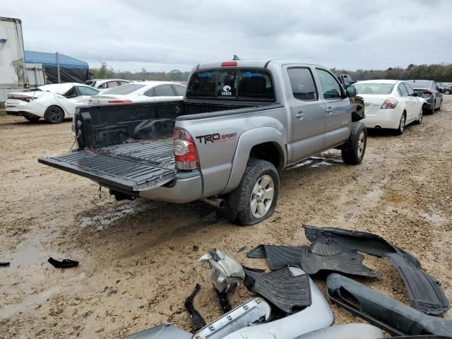 3TMJU4GN9FM189903 - 2015 TOYOTA TACOMA DOUBLE CAB PRERUNNER SILVER photo 3