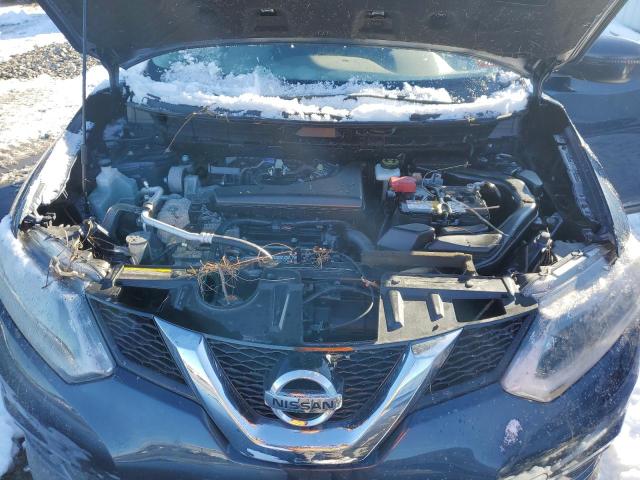 JN8AT2MV7GW145688 - 2016 NISSAN ROGUE S BLUE photo 12