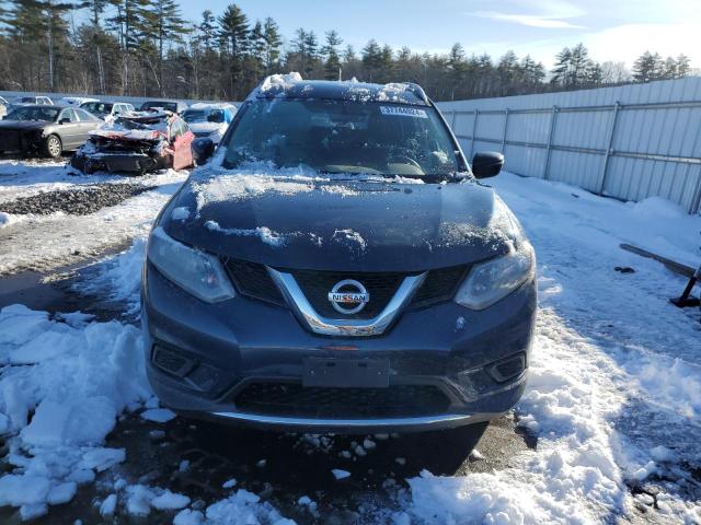 JN8AT2MV7GW145688 - 2016 NISSAN ROGUE S BLUE photo 5