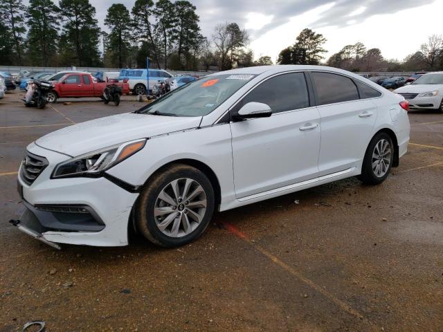 5NPE34AF6GH266093 - 2016 HYUNDAI SONATA SPORT WHITE photo 1