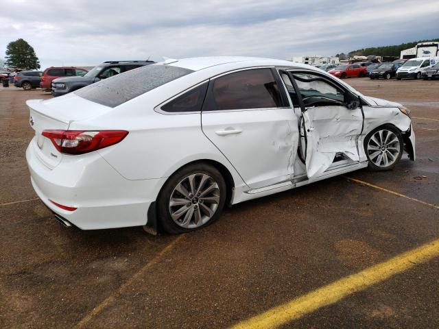 5NPE34AF6GH266093 - 2016 HYUNDAI SONATA SPORT WHITE photo 3