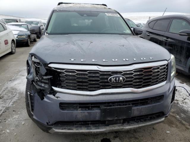 5XYP3DHC1LG091421 - 2020 KIA TELLURIDE EX BLUE photo 5