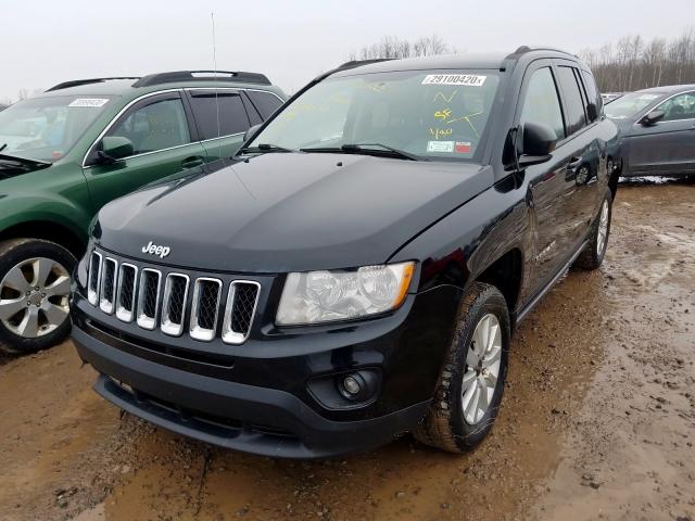 1C4NJCEA6CD652012 - 2012 JEEP COMPASS LATITUDE  photo 2