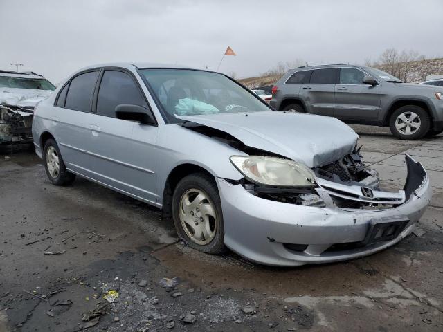 2HGES15535H589902 - 2005 HONDA CIVIC LX SILVER photo 4