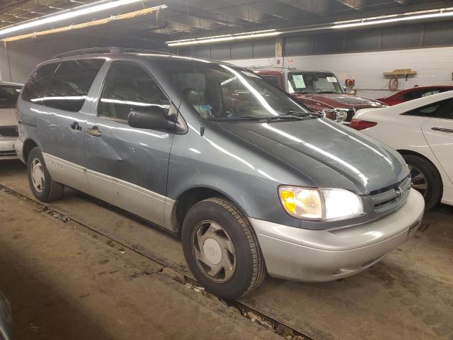 4T3ZF13C2YU290427 - 2000 TOYOTA SIENNA LE GRAY photo 4