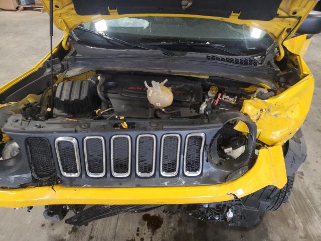 ZACCJBAT3FPC30763 - 2015 JEEP RENEGADE SPORT Դեղին լուսանկար 12