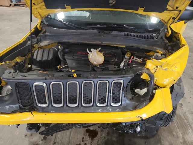 ZACCJBAT3FPC30763 - 2015 JEEP RENEGADE SPORT YELLOW photo 12