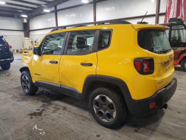 ZACCJBAT3FPC30763 - 2015 JEEP RENEGADE SPORT Դեղին լուսանկար 2