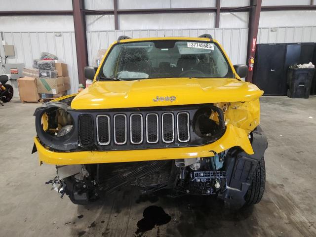 ZACCJBAT3FPC30763 - 2015 JEEP RENEGADE SPORT YELLOW photo 5