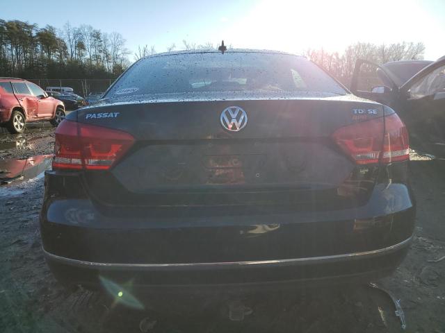 1VWBV7A37FC045341 - 2015 VOLKSWAGEN PASSAT SE BLACK photo 6