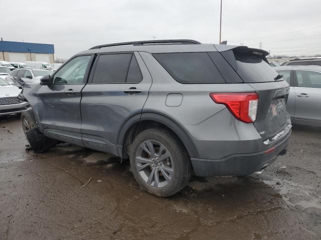 1FMSK8DH7PGA73266 - 2023 FORD EXPLORER XLT GRAY photo 2