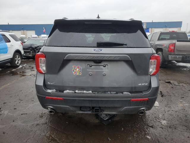 1FMSK8DH7PGA73266 - 2023 FORD EXPLORER XLT GRAY photo 6