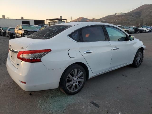 3N1AB7AP7DL683796 - 2013 NISSAN SENTRA S WHITE photo 3