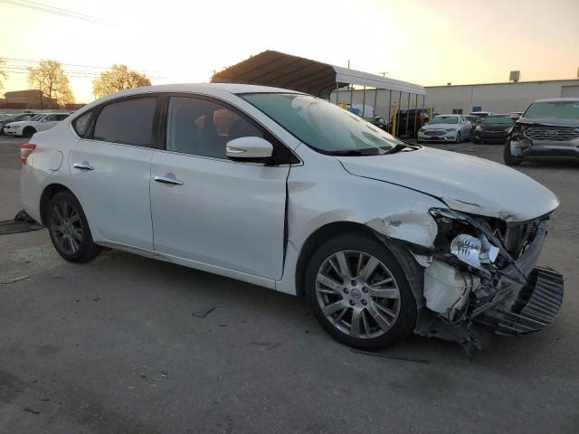 3N1AB7AP7DL683796 - 2013 NISSAN SENTRA S WHITE photo 4