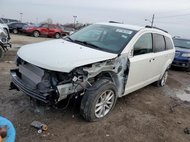 3C4PDCBG1HT588858 - 2017 DODGE JOURNEY SXT WHITE photo 1