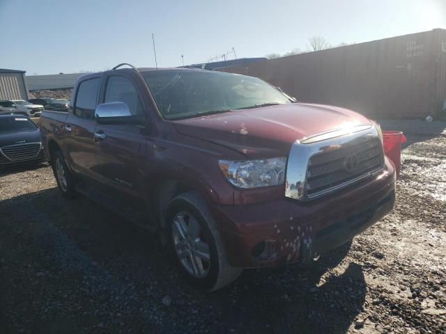 5TBDV58127S490244 - 2007 TOYOTA TUNDRA CREWMAX LIMITED MAROON photo 4