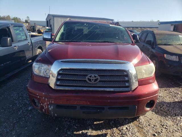 5TBDV58127S490244 - 2007 TOYOTA TUNDRA CREWMAX LIMITED MAROON photo 5