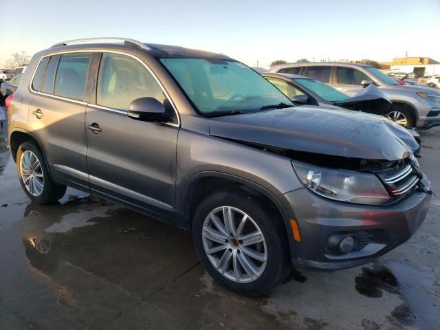 WVGAV7AX6CW002035 - 2012 VOLKSWAGEN TIGUAN S GRAY photo 4