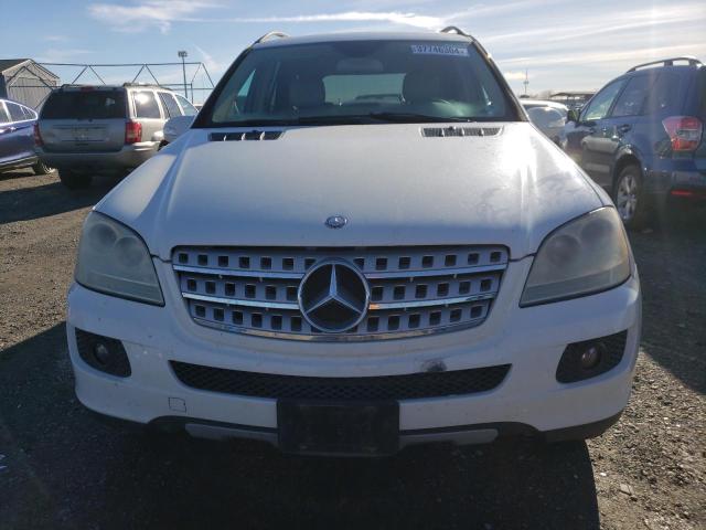 4JGBB86E78A358976 - 2008 MERCEDES-BENZ ML 350 WHITE photo 5