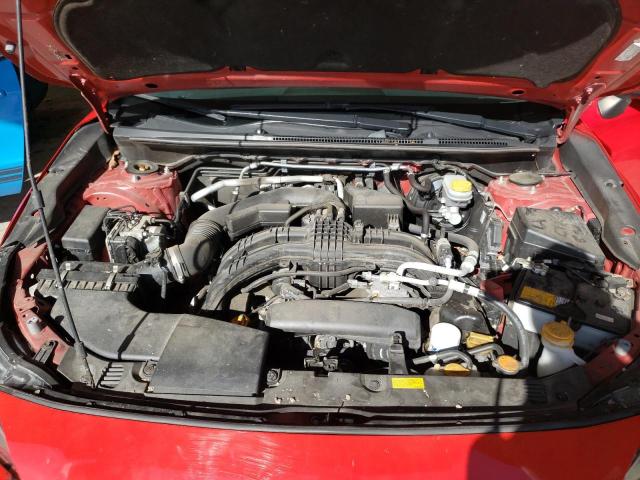 JF2GTAPC2L8224664 - 2020 SUBARU CROSSTREK PREMIUM წითელი ფოტო 11