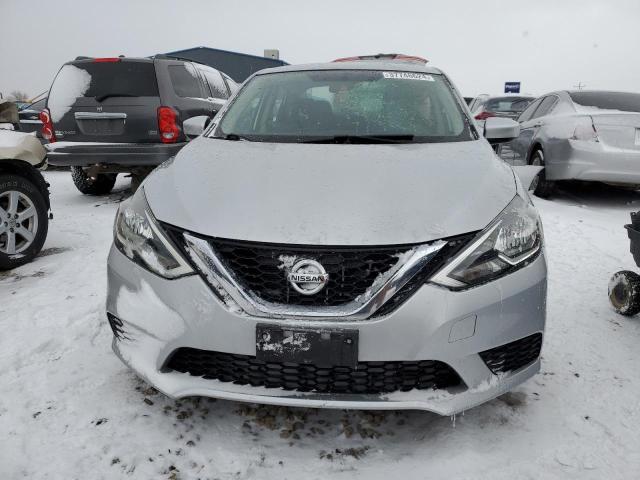 3N1AB7APXHY293462 - 2017 NISSAN SENTRA S SILVER photo 5