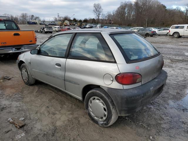 2S2AB21H716605467 - 2001 SUZUKI SWIFT BASE GRAY photo 2